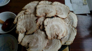 ラーメン　火山　焼豚麺